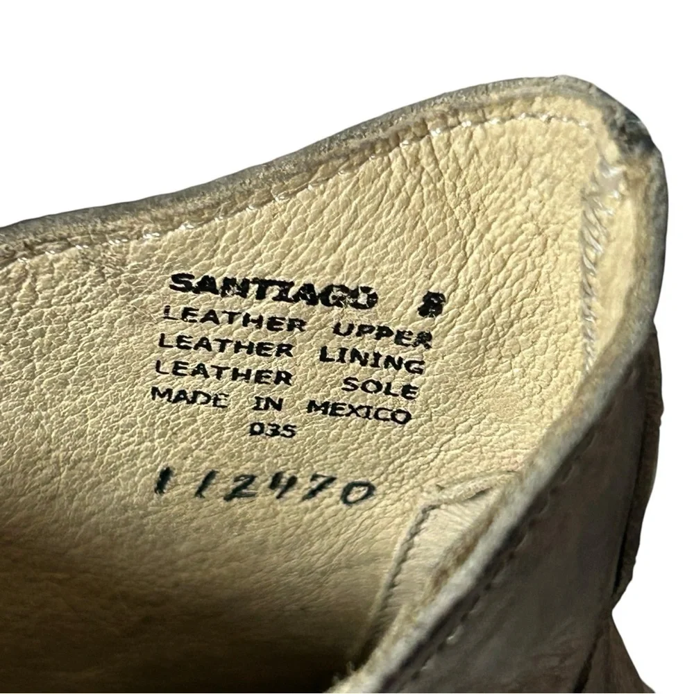 Freebird by Steven Womens Santiago Distressed Leather Harness Boots Size 8 - Picture 10 of 10